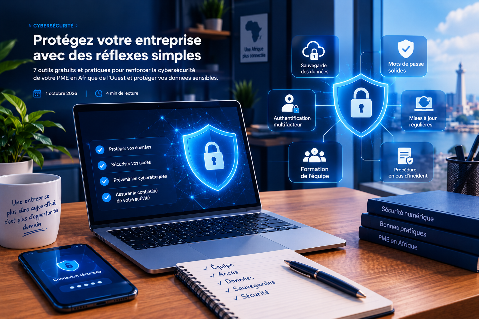 Cybersécurité des PME : 7 réflexes simples pour protéger votre entreprise
